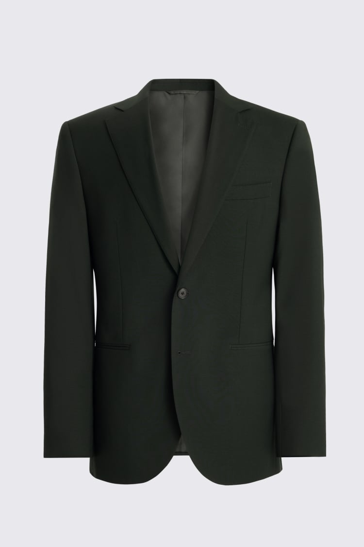 Tailored Performance Dark Green Suit