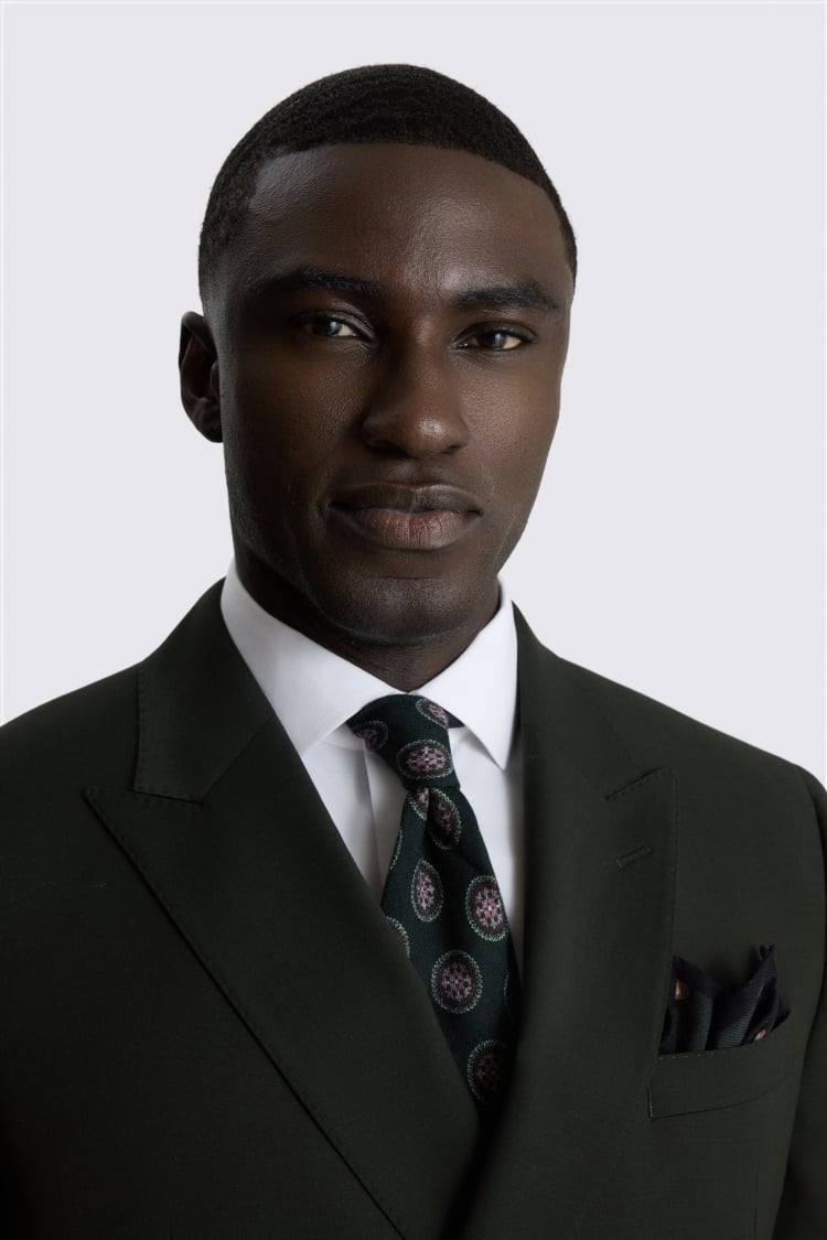 Tailored Performance Dark Green Suit