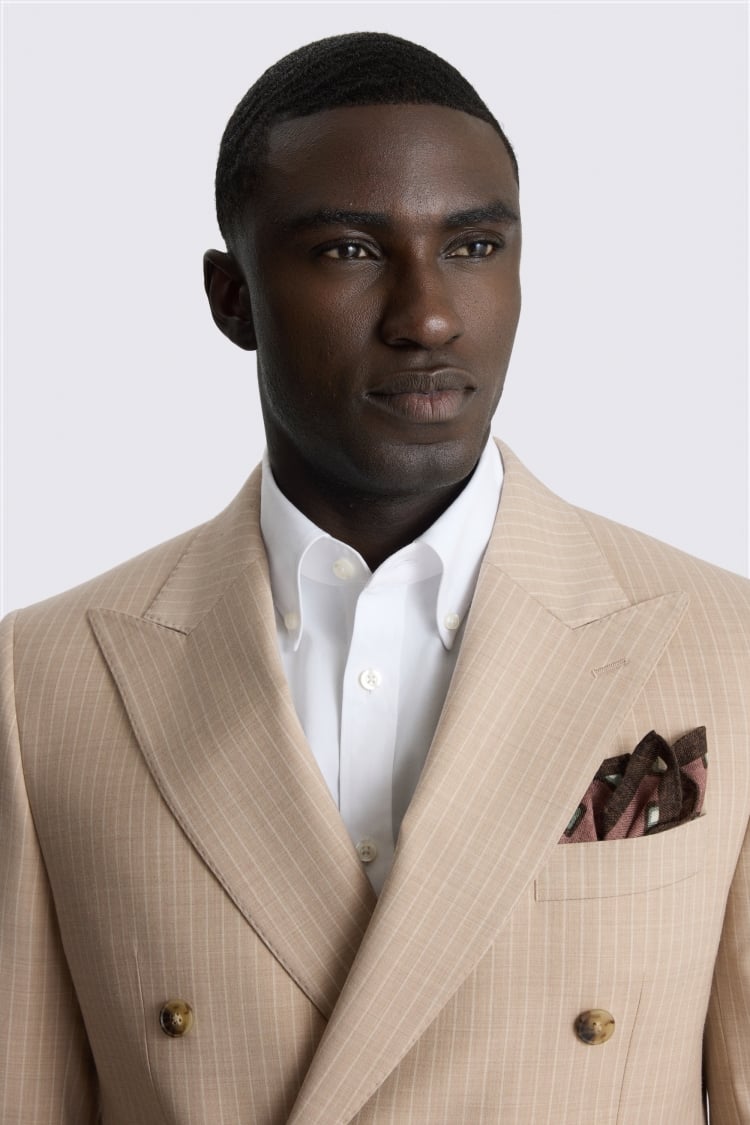 Tailored Performance Neutral Stripe Suit