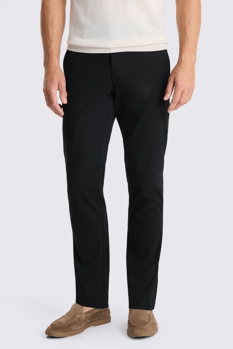 Tailored Fit Black Chino