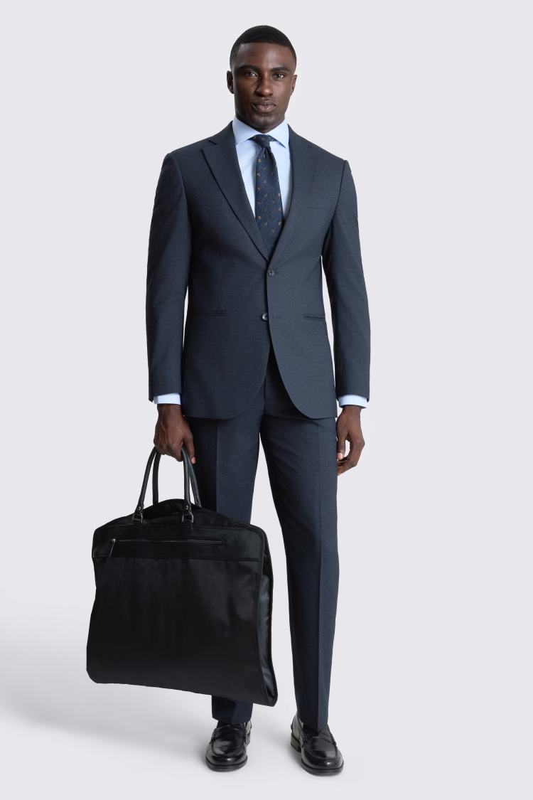 Black Saffiano Premium Suit Carrier 