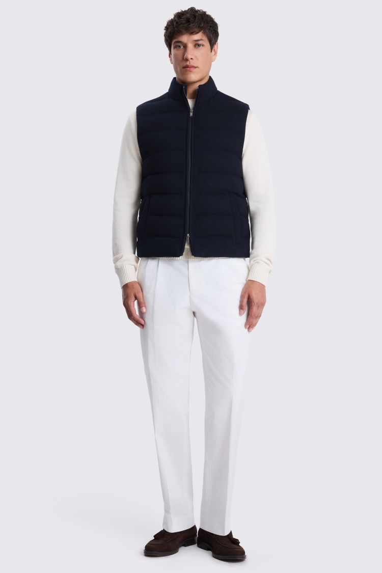 Navy Gilet