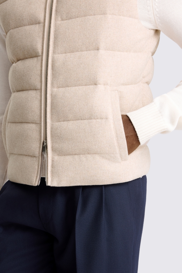 Oatmeal Gilet 
