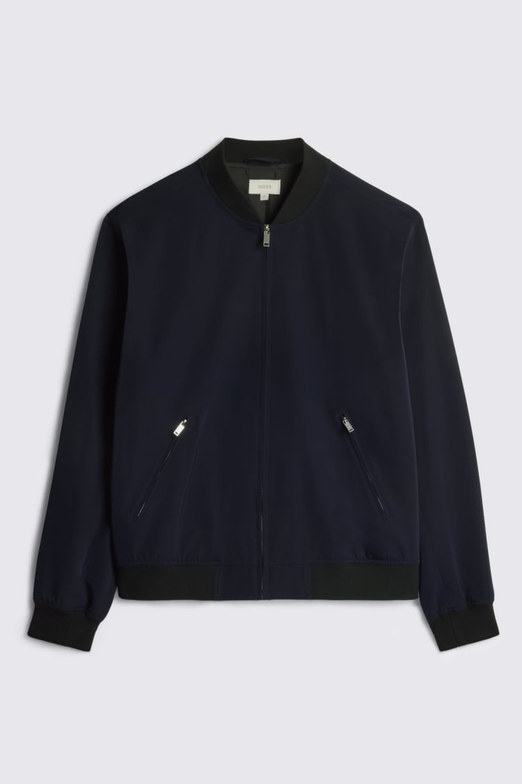 Navy Bomber Jacket