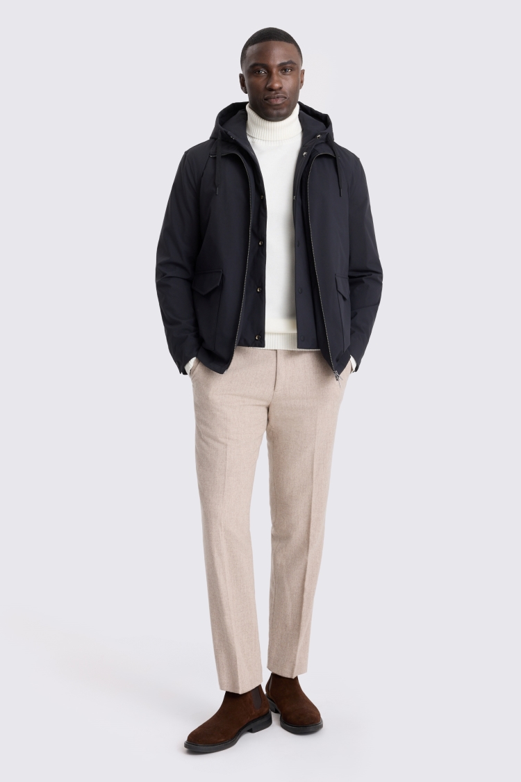 Navy Hybrid Jacket