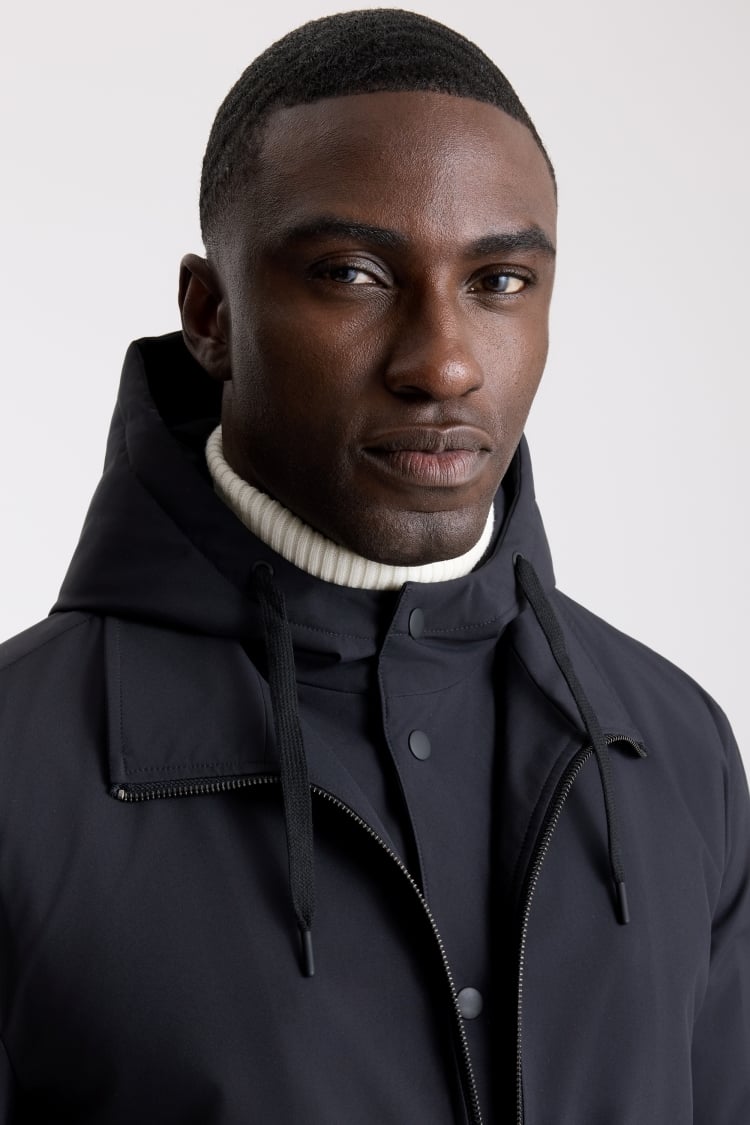 Navy Hybrid Jacket