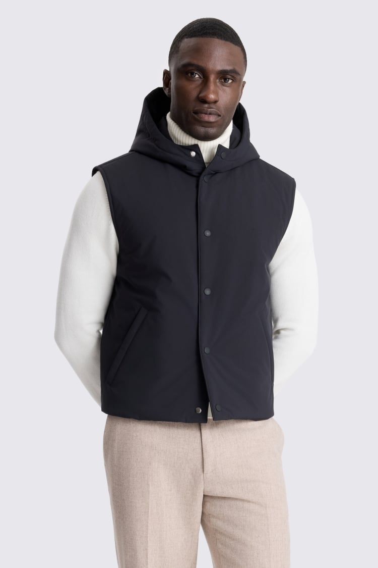 Navy Hybrid Jacket