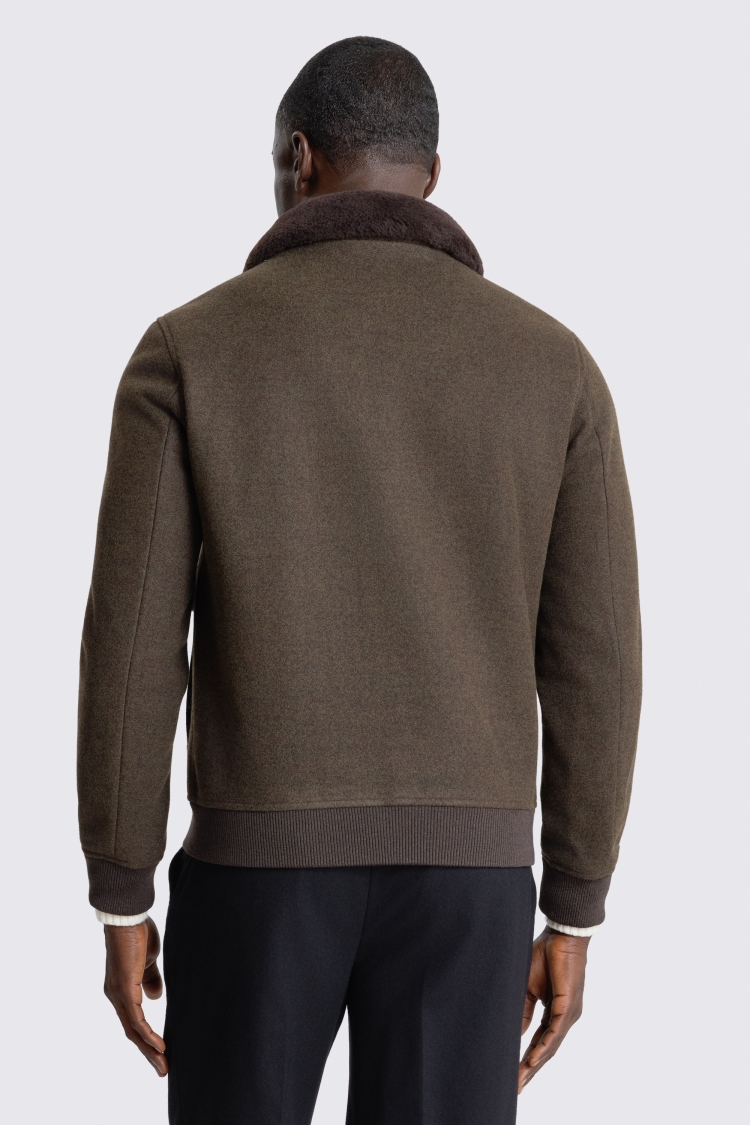 Khaki Borg Bomber