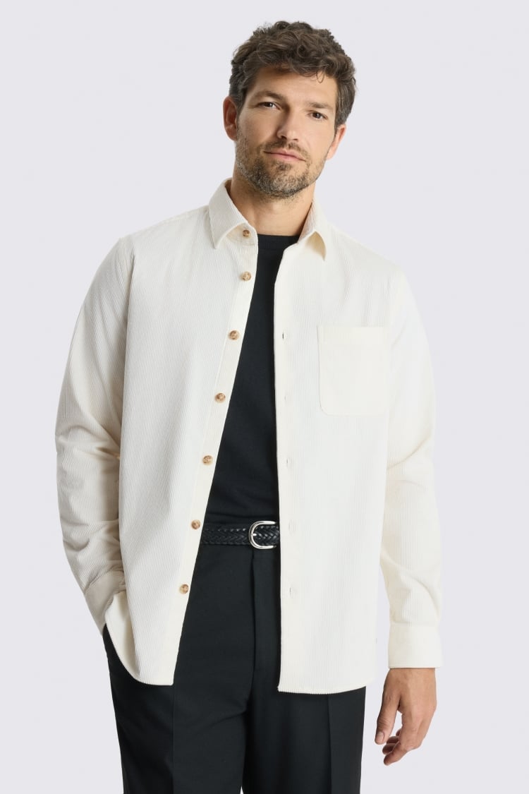 Off-White Corduroy Overshirt