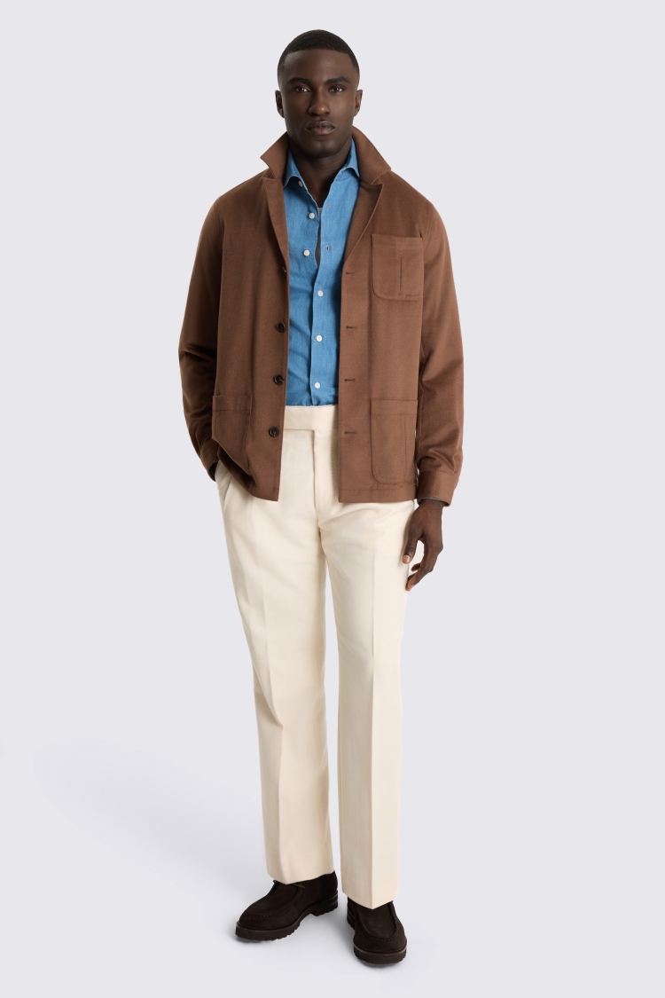 Chestnut Safari Shacket