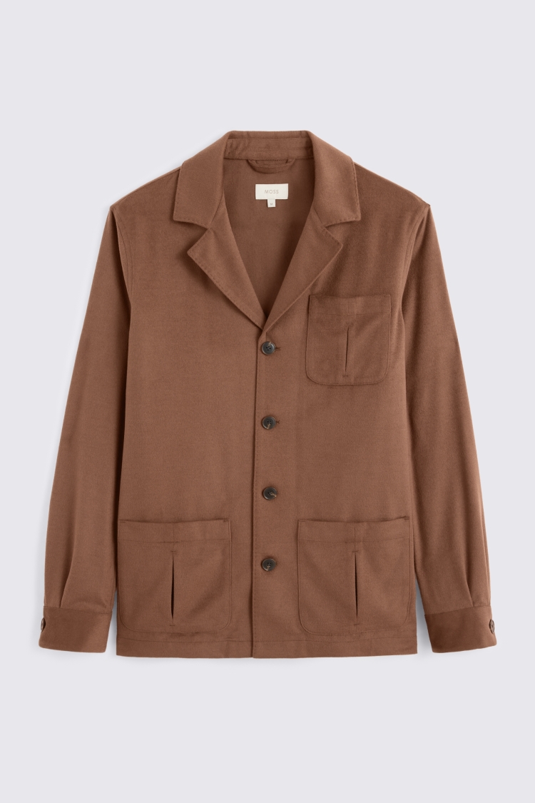 Chestnut Safari Shacket