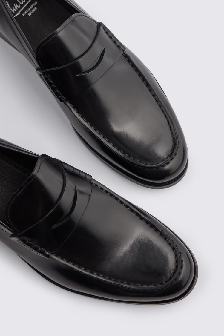 John White Downey Black Loafers