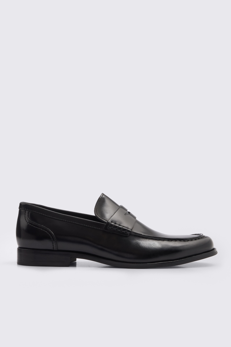John White Downey Black Loafers