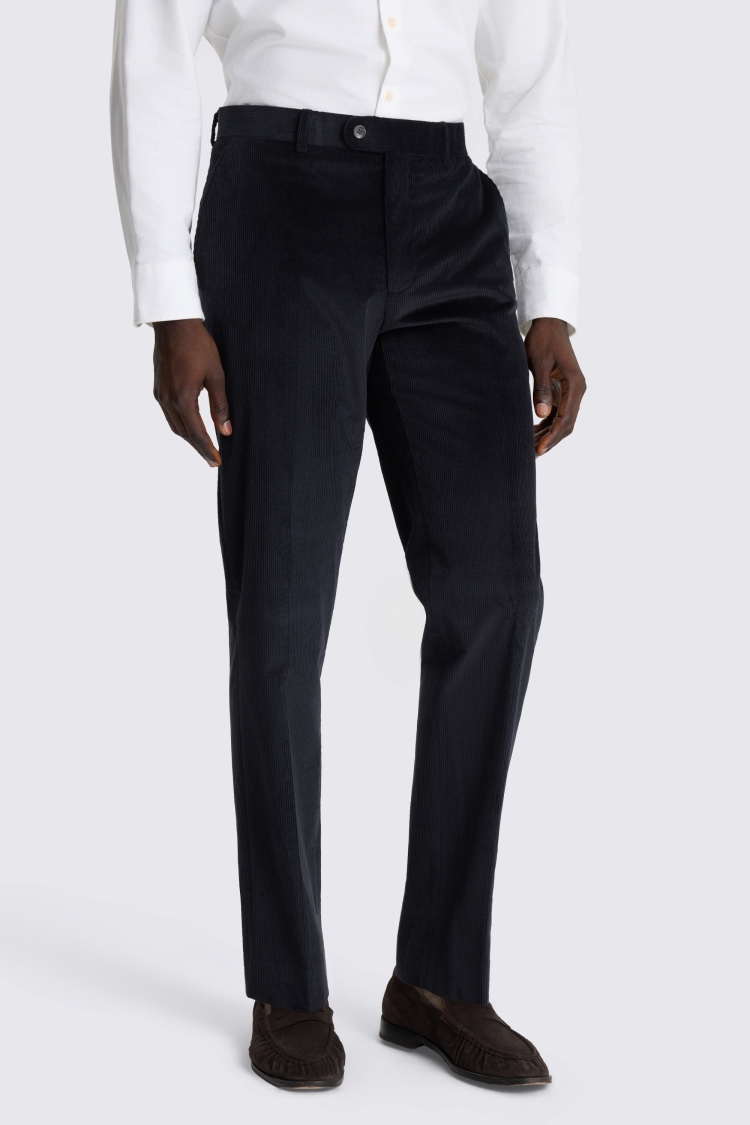 Slim Fit Ink Cord Suit Jacket