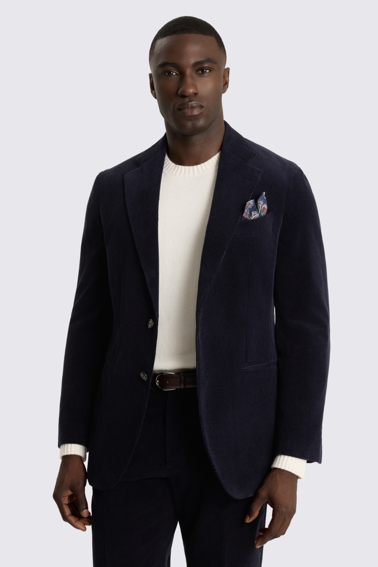 Drago Ink Cord Suit Jacket