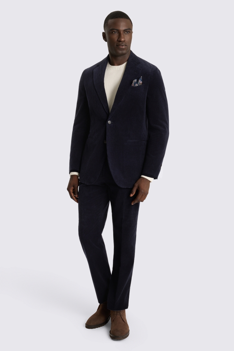 Drago Ink Cord Suit Jacket