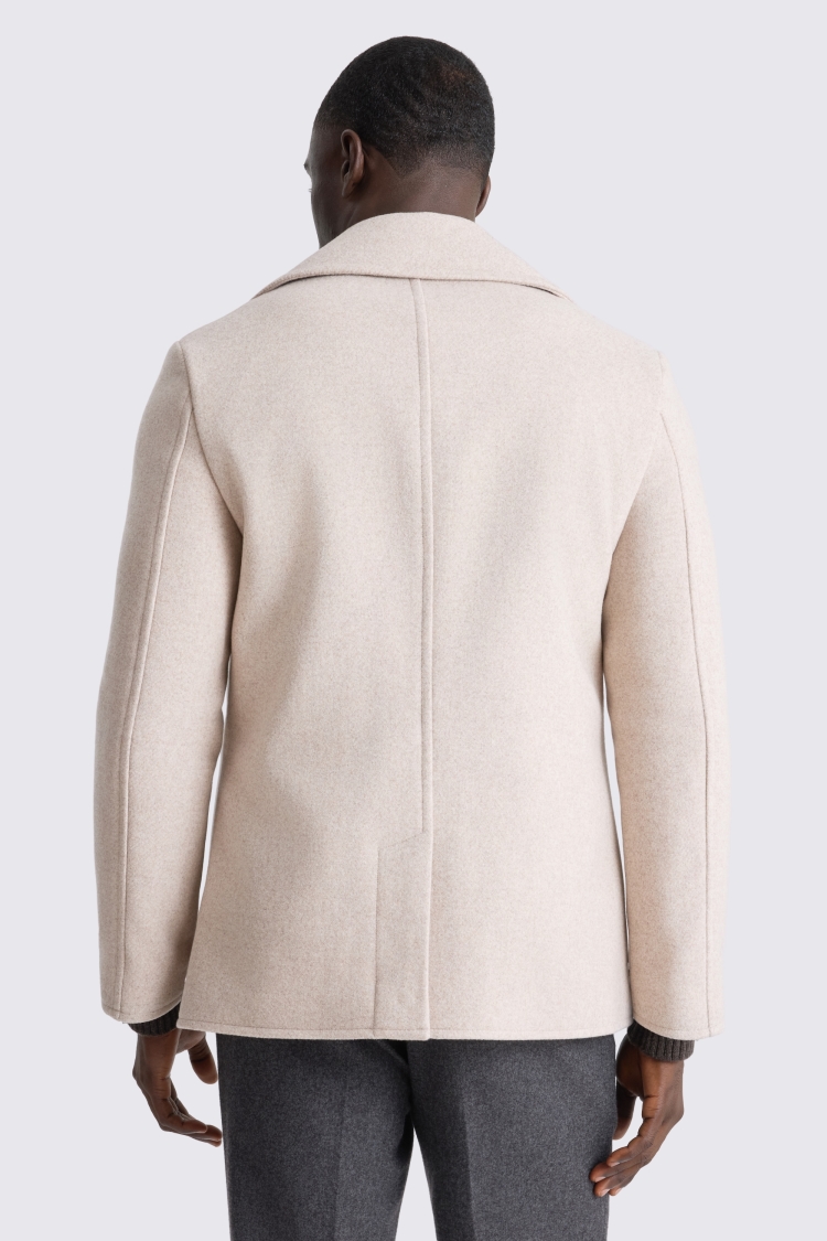 Oatmeal Peacoat