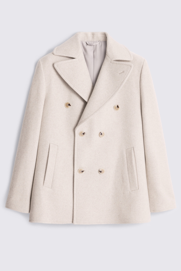 Oatmeal Peacoat