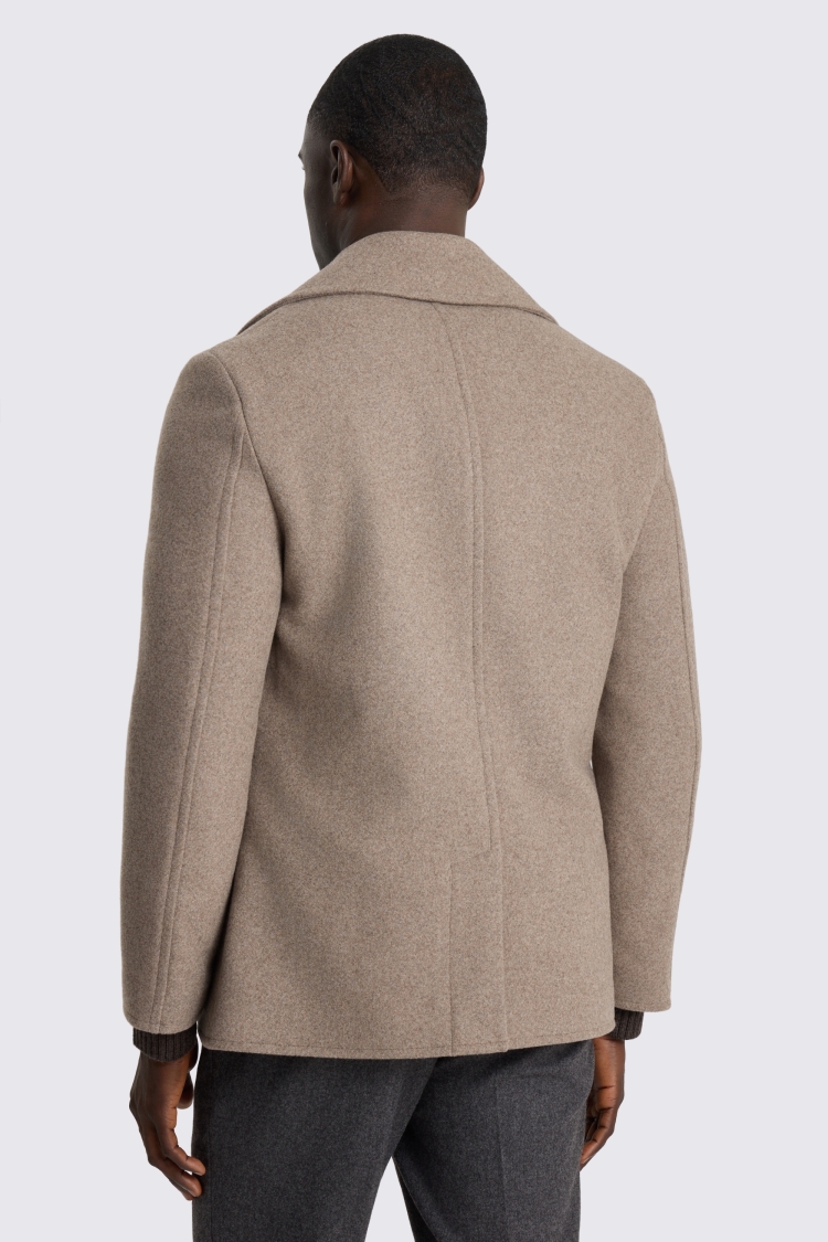 Taupe Peacoat