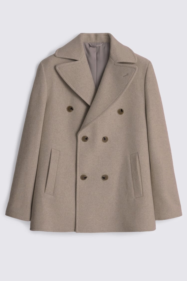 Taupe Peacoat