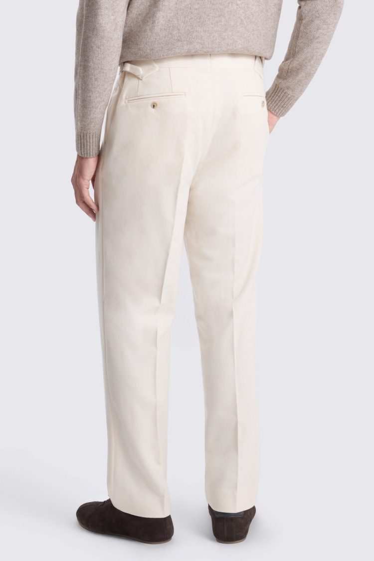 Off White Pleated Trouser 
