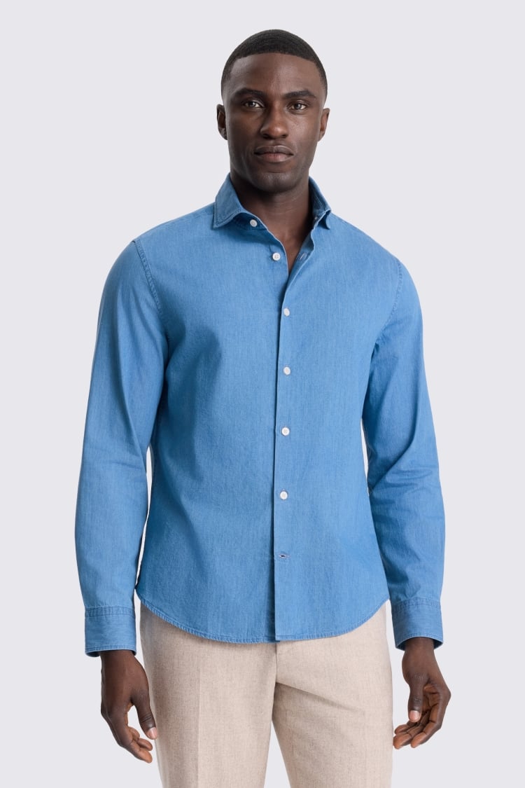 Light Blue Denim Shirt