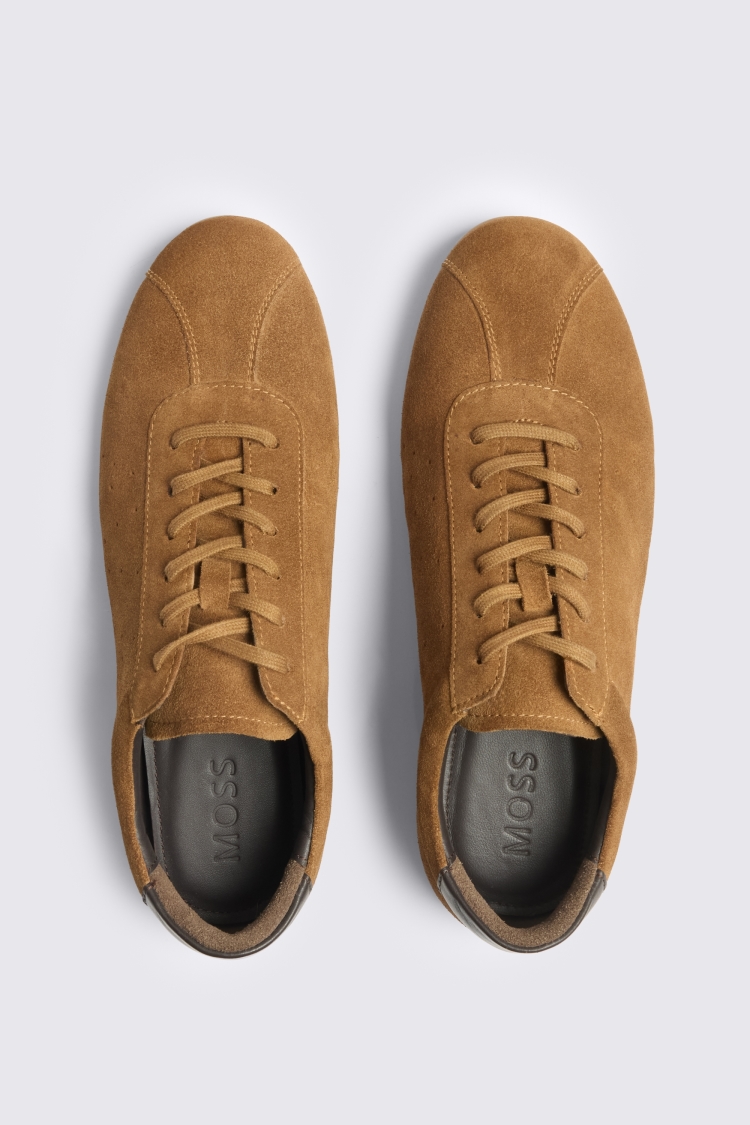Brown Flat Sole Trainers