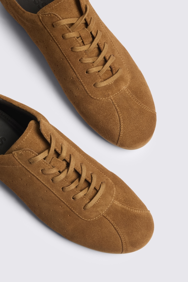 Brown Flat Sole Trainers