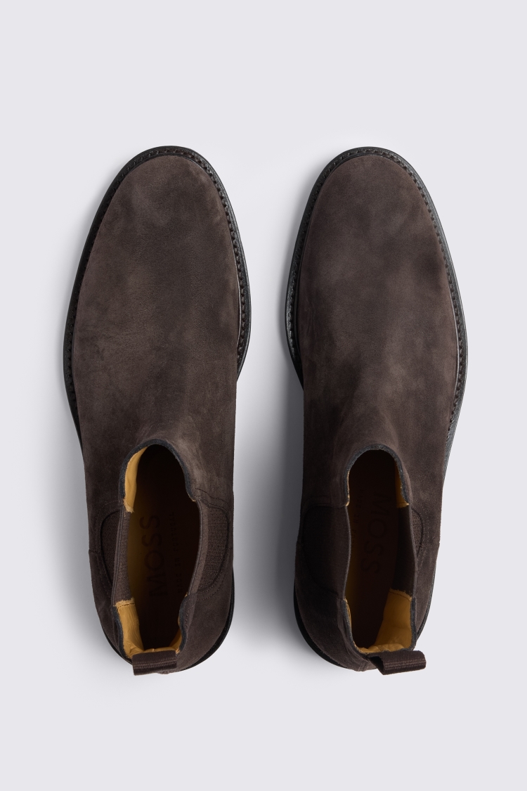 Oslo Taupe Suede Boot