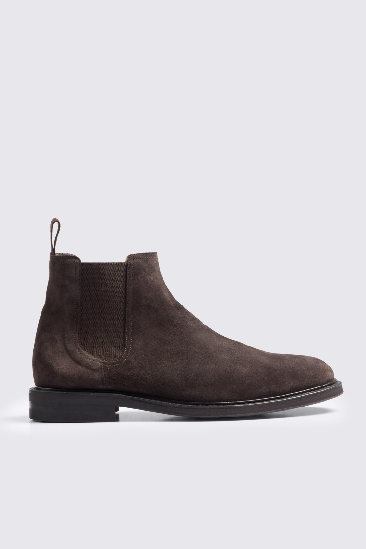 Oslo Taupe Suede Boot