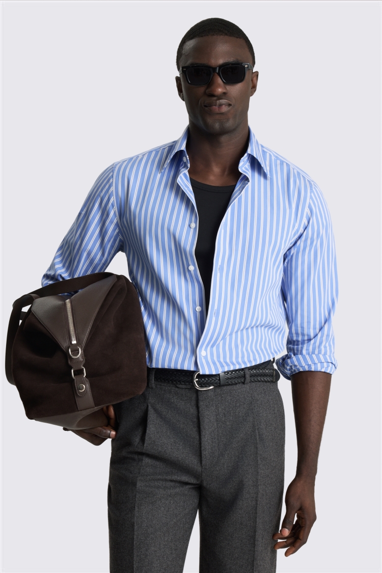Blue Stripe Shirt