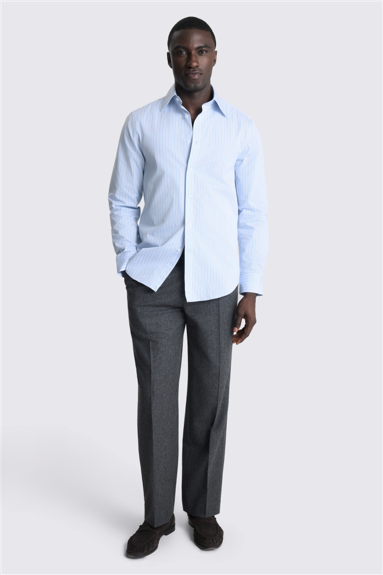 Light Blue Stripe Shirt
