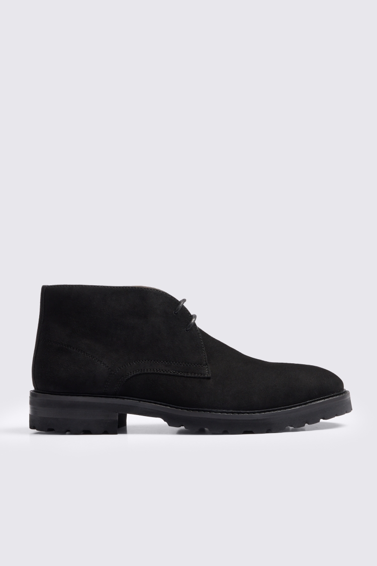 Preston Black Chukka Boot