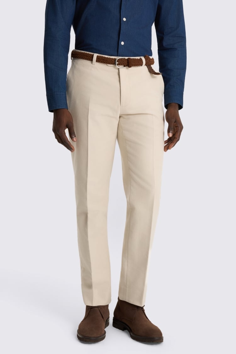 Ecru Moleskin Trouser