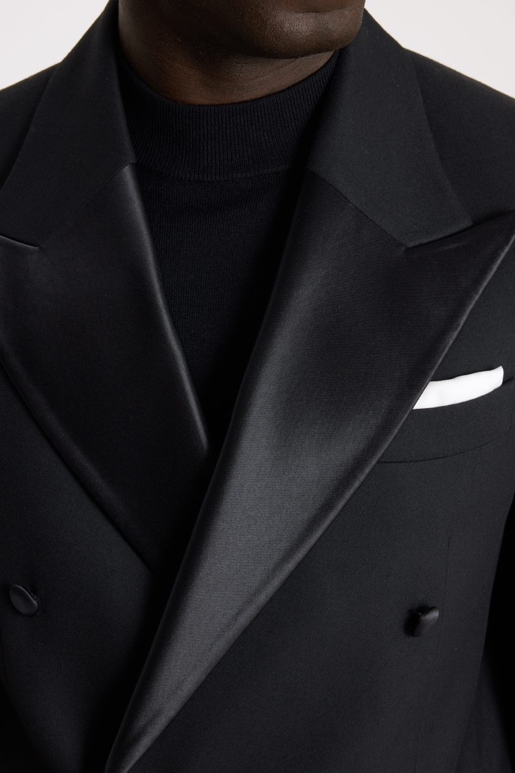 Relaxed Fit Black DB Suit