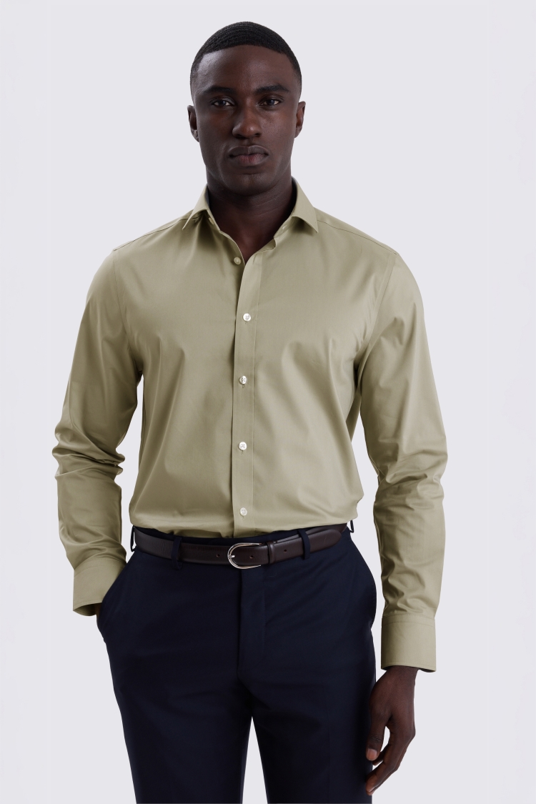 Tailored Fit Sage Stretch Shirt