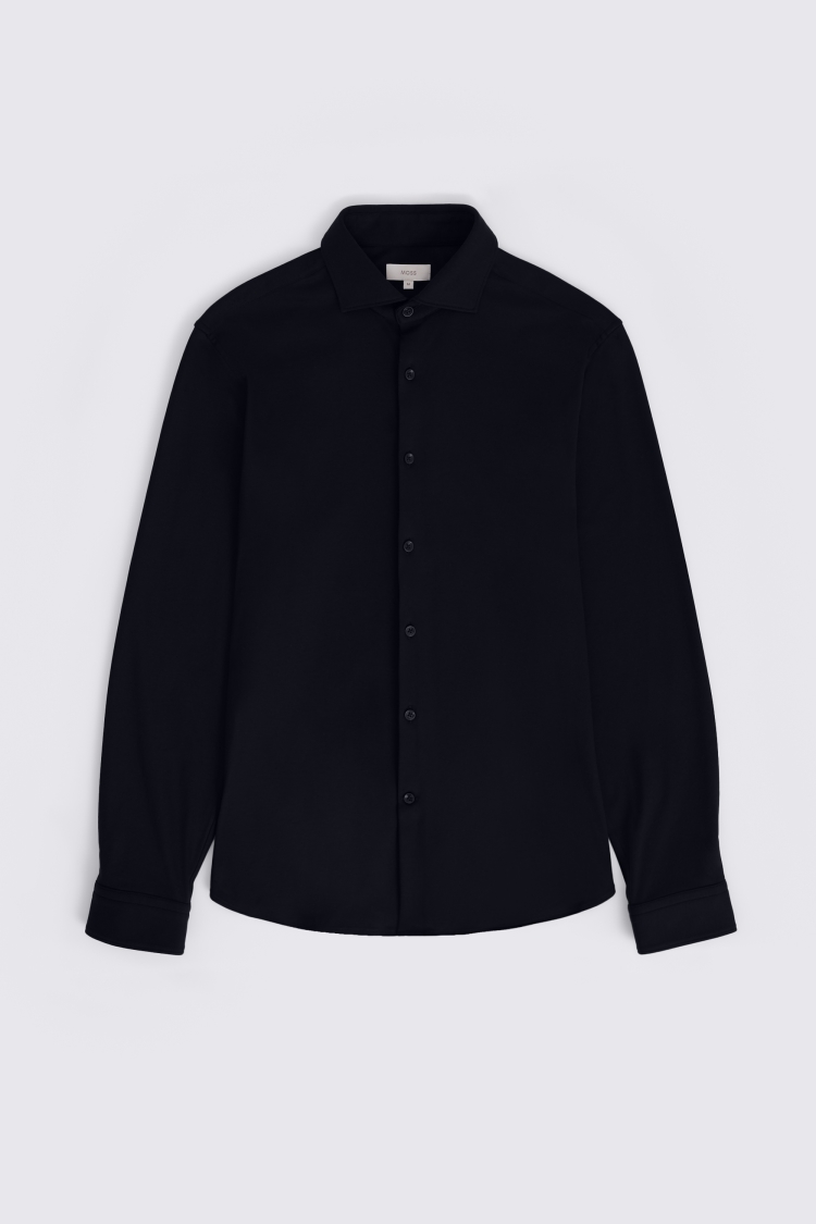 Black Jersey Shirt