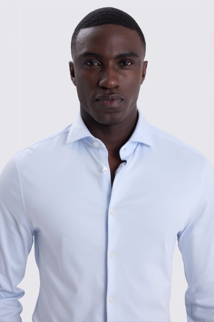 Sky Blue Jersey Shirt