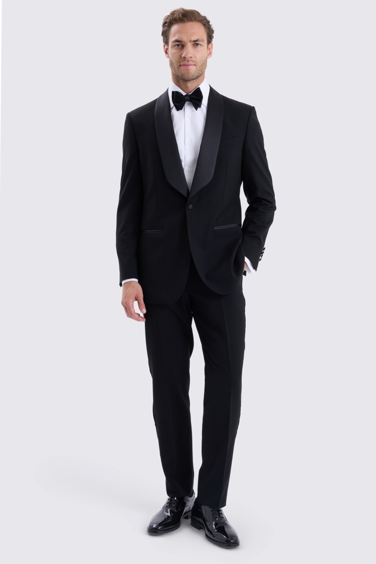 Tailored Fit Black Tuxedo