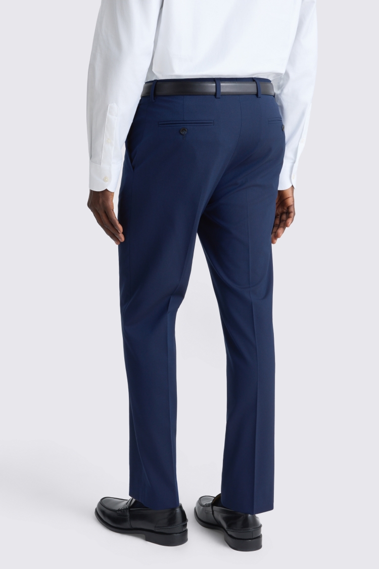 Tailored Fit Blue Trouser