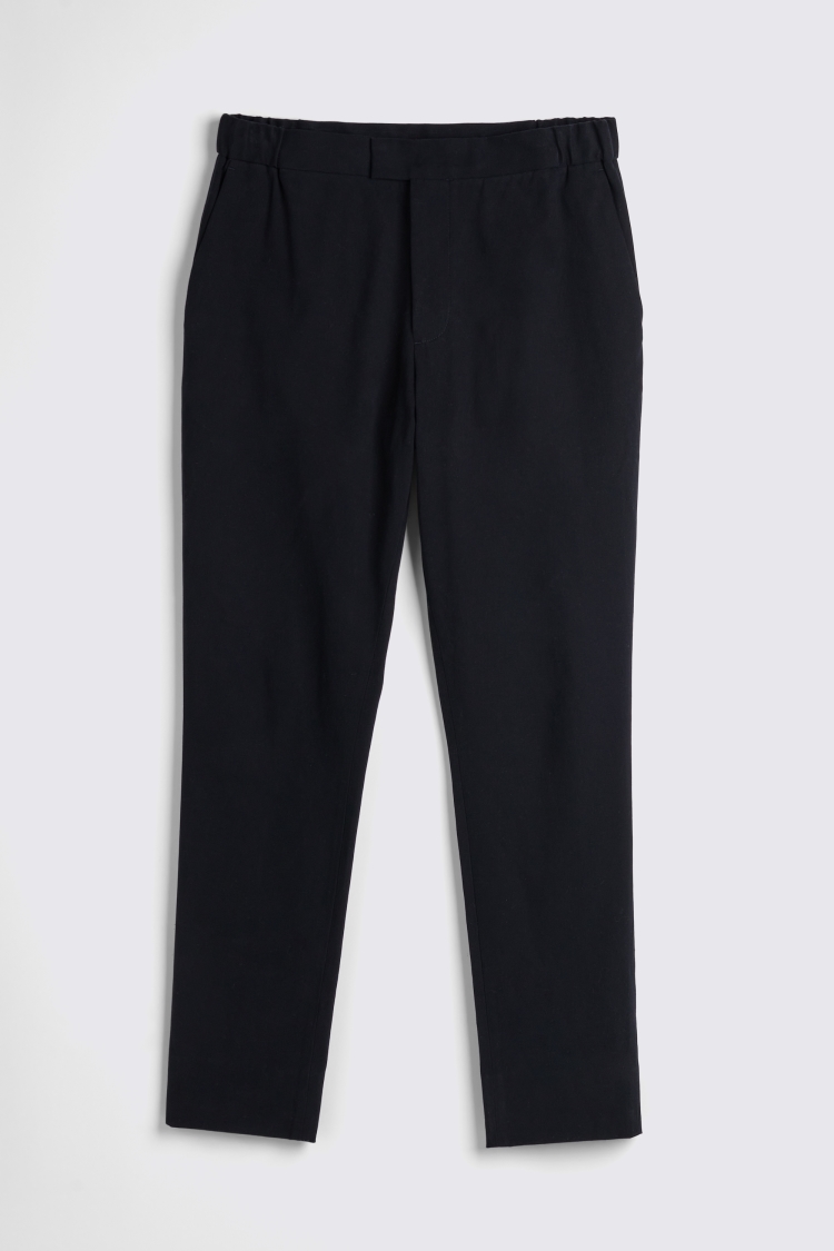 Tailored Fit Winter White Moleskin Trousers