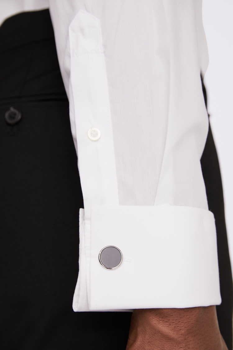 Tailored Fit White Non-Iron Shirt