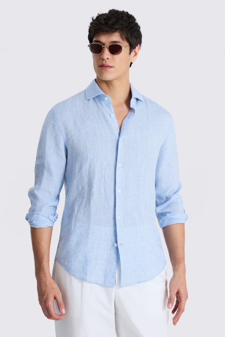 Sky Linen Shirt