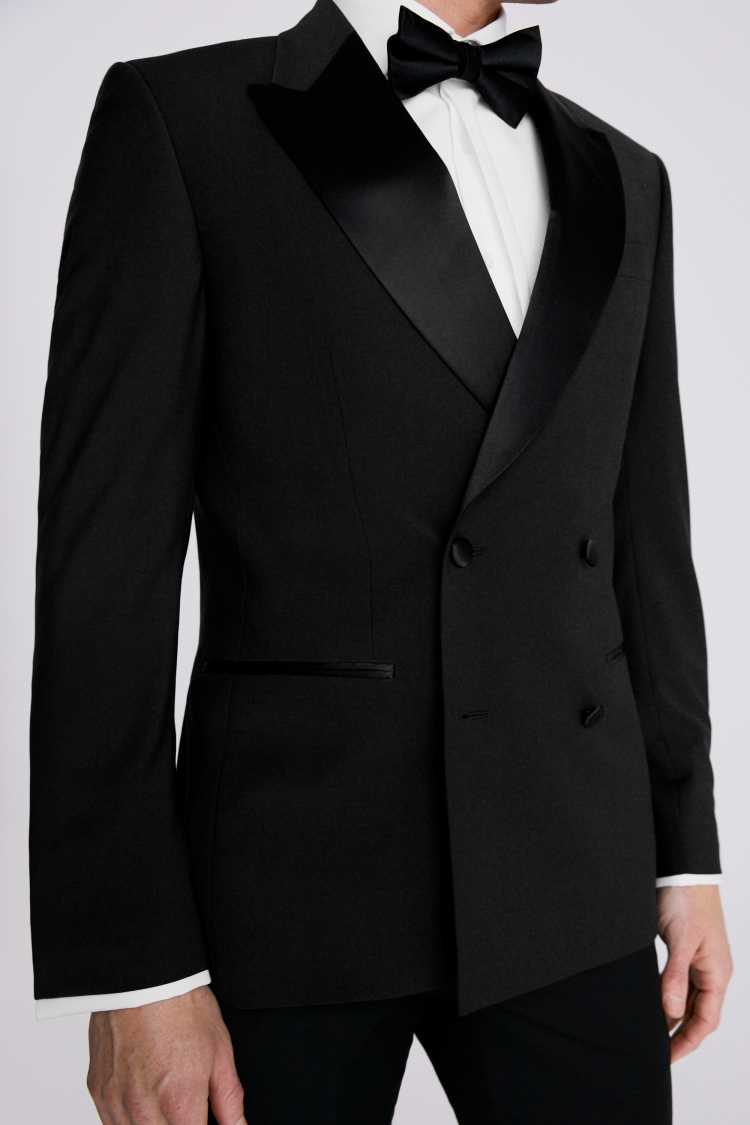 Tailored Fit Black Tuxedo