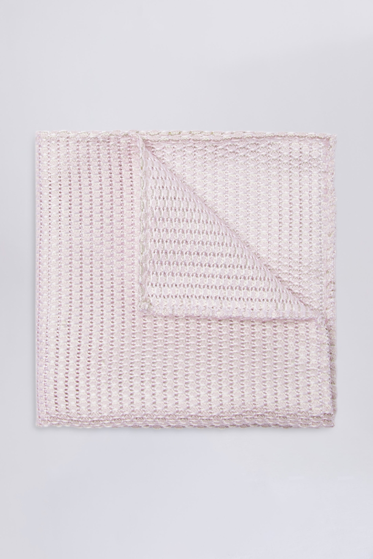 Champagne Grenadine Pocket Square