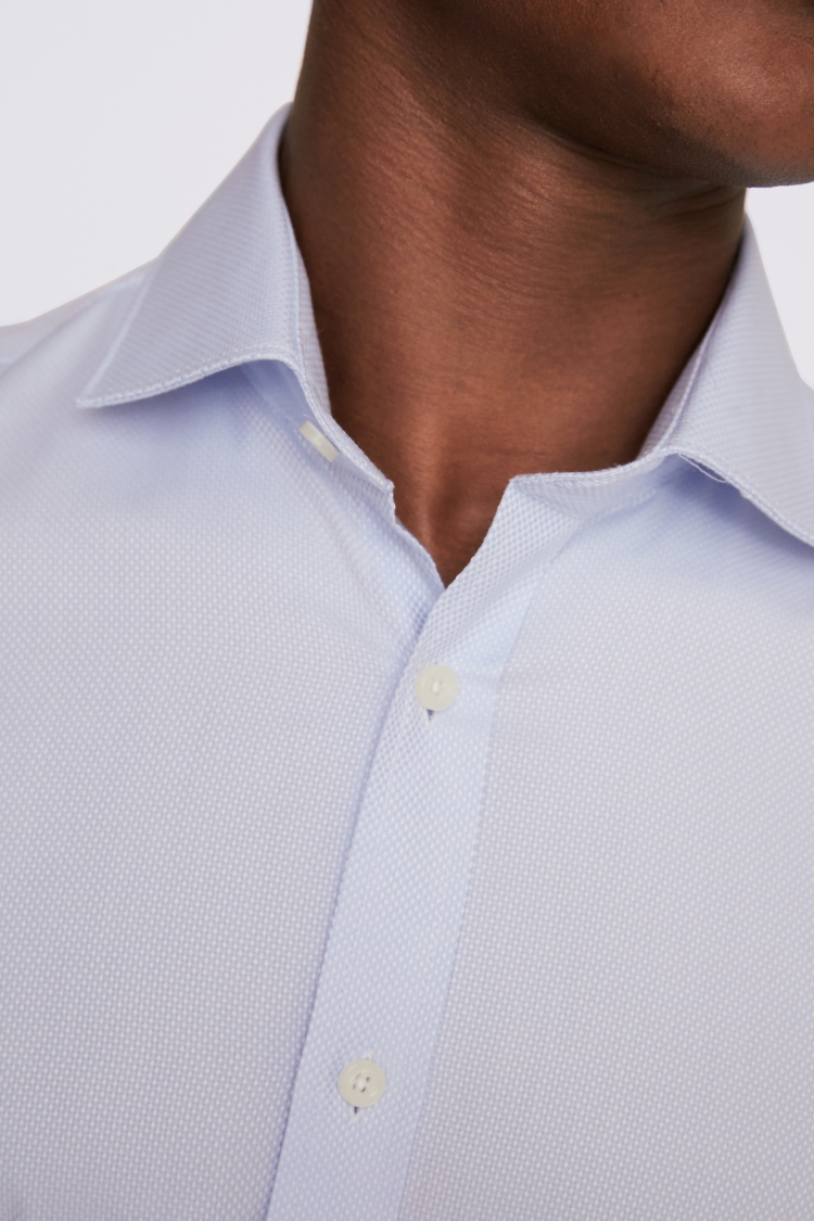 Tailored Fit Sky Dobby Shirt