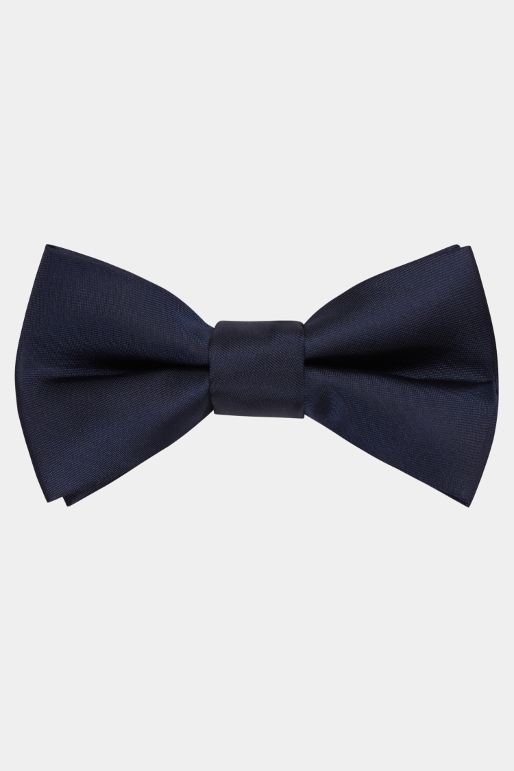 Navy Skinny Bow Tie