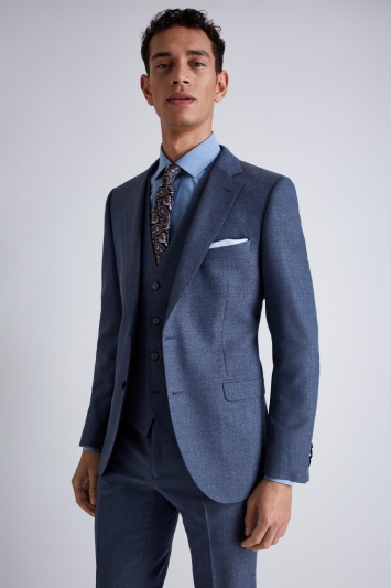 French Connection Slim Fit Blue Mist Jacket