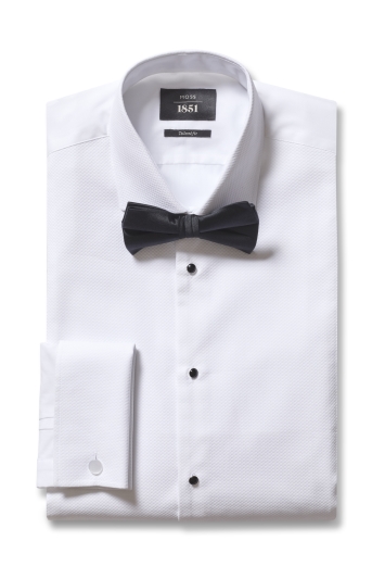 Tailored Fit White Marcella Dress Shirt