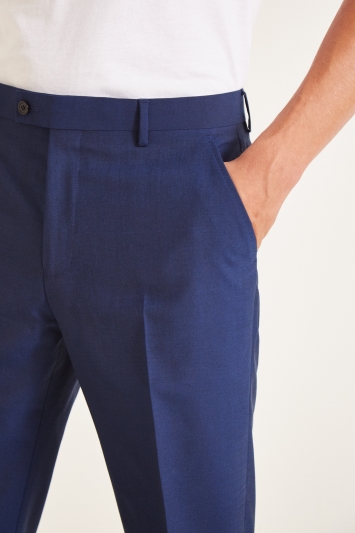 Ted Baker Regular Fit Blue Trousers